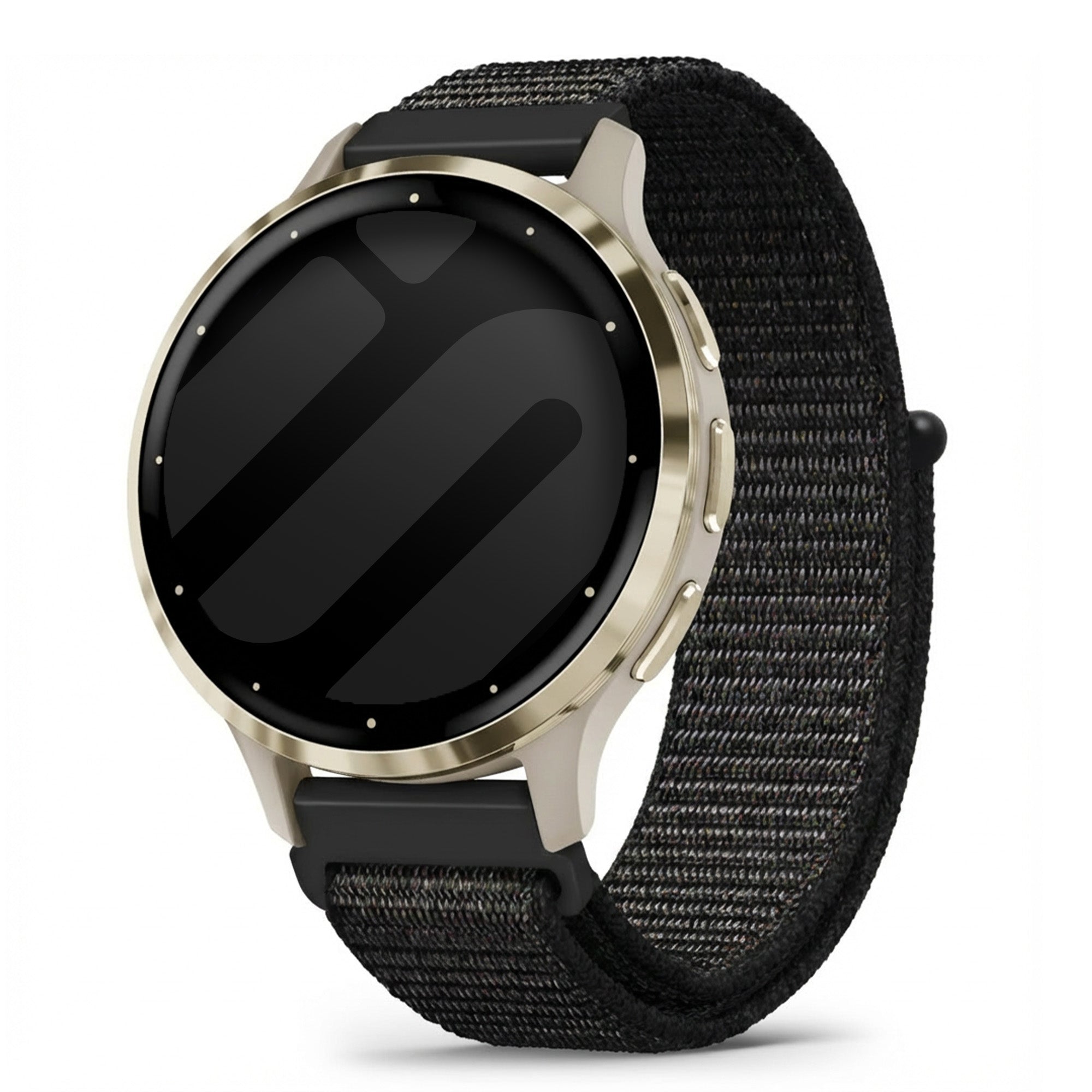 Garmin Venu 3s Nylon Strap (Black)