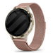 Garmin Venu 3s Milanese Strap (Pink)