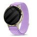 Garmin Venu 3s Wave Nylon Strap (Purple)