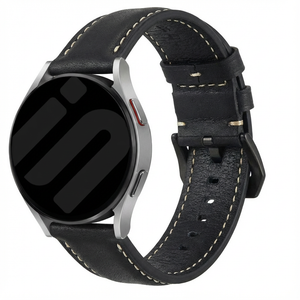 Coros Apex 4 - 46mm Genuine Leather Strap (Black)