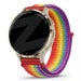 Bandz Garmin Venu 3s Nylon Loop Strap (Rainbow)