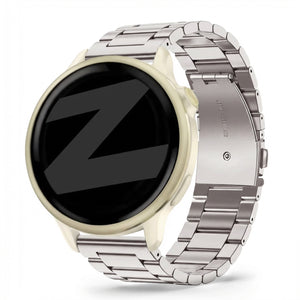 Bandz Garmin Vivoactive 6 Steel Strap 'Classic' (Starlight)