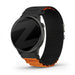 Bandz Garmin Vivoactive 6 Alpine Nylon Strap (Black/Orange)