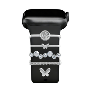 Watch Strap Charm - Butterfly (Silver)