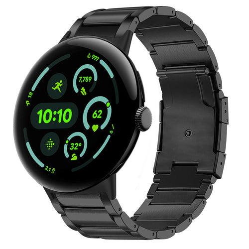Google Pixel Watch 4 - 45mm Titanium Strap (Black)