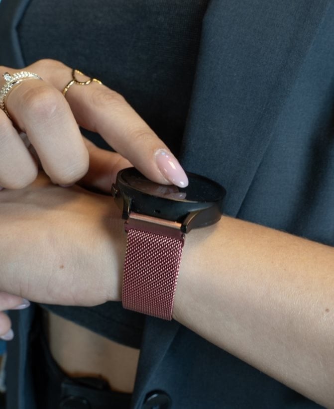 Amazfit GTS 2 Milanese Strap (Pink)