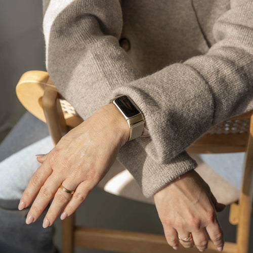 Fitbit Charge 5 Milanese Strap (Champagne)