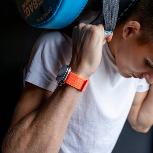 Apple Watch Nylon Strap (Orange)