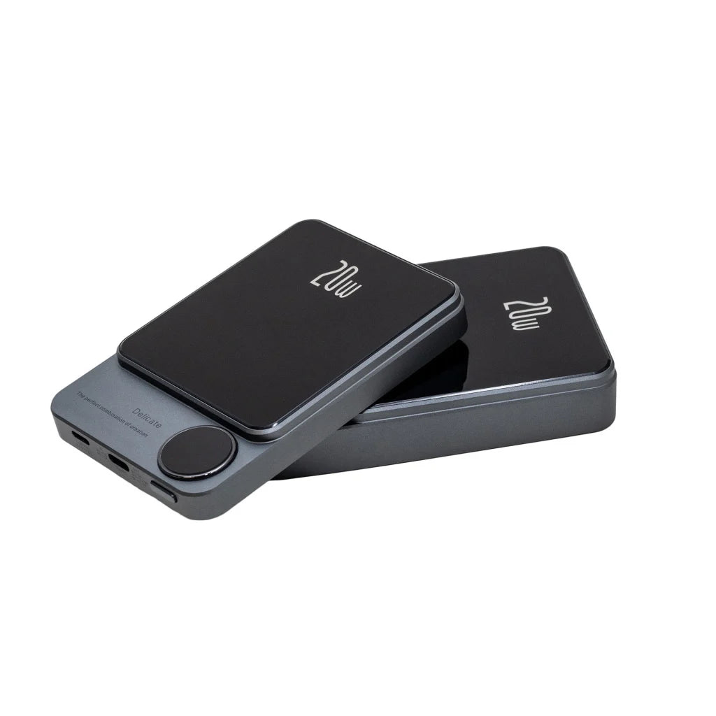 Coverzs 20W MagSafe Solid 10.000 mAh Powerbank (black)