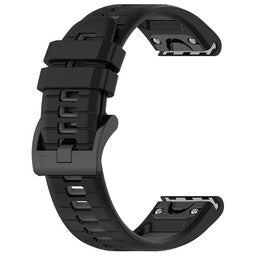 Garmin Instinct 3 - 45mm Sport Buckle Strap (Black/Grey)