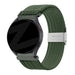 Bandz TicWatch 22mm Woven Nylon Strap (Olive Green)