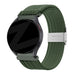 Bandz Amazfit Cheetah 2 Pro Woven Nylon Strap (Olive Green)