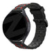 Bandz Coros Apex 2 Pro Sport Strap Striped (Black/Red)