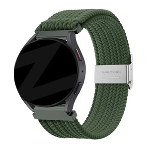 Bandz Suunto 9 Peak Pro Woven Nylon Strap (Olive Green)