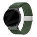 Bandz Xiaomi Watch S4 Sport Woven Nylon Strap (Olive Green)