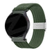 Bandz Garmin Vivomove Trend Woven Nylon Strap (Olive Green)