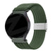 Bandz Huawei Watch 5 - 46mm Woven Nylon Strap (Olive Green)