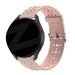 Bandz Samsung Galaxy Watch 3 41mm Silicone Strap with Cutouts (Pink)
