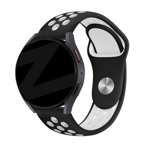 Bandz Coros Pace 2 Sport Strap 'Deluxe' (Black/White)