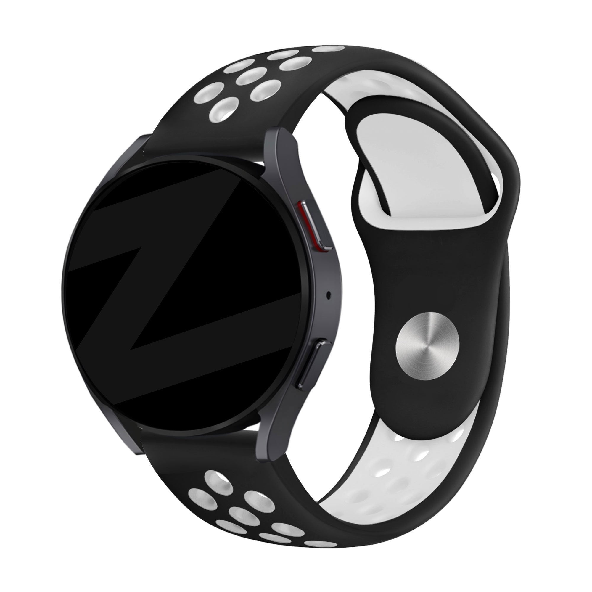 Bandz Coros Pace 2 Sport Strap 'Deluxe' (Black/White)