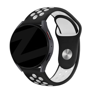 Bandz Coros Pace 2 Sport Strap 'Deluxe' (Black/White)