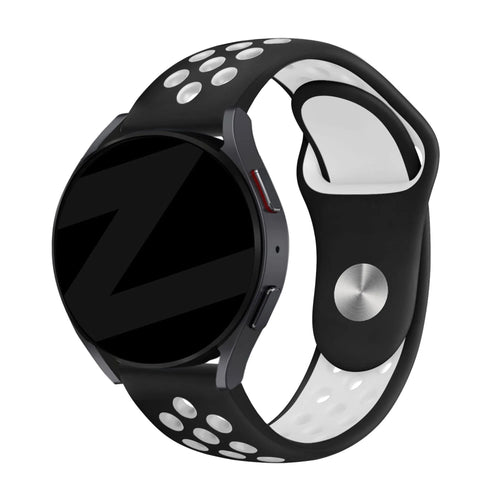 Bandz Coros Pace 2 Sport Strap 'Deluxe' (Black/White)