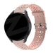 Bandz Samsung Galaxy Watch 4 44mm Silicone Strap with Cutouts (Pink)