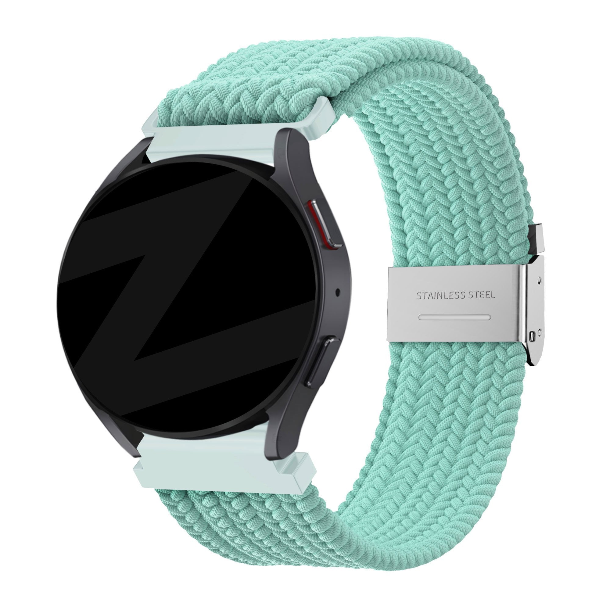Bandz Garmin Vivomove HR Woven Nylon Strap (Turquoise)