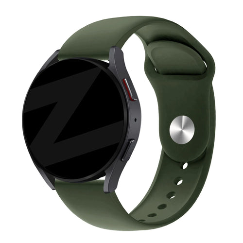 Bandz Coros Apex 42mm Sport Strap 'Deluxe' (Olive Green)