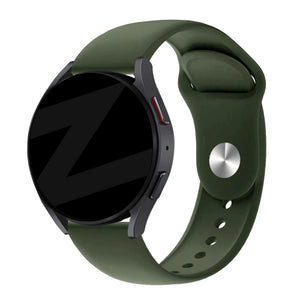 Bandz Amazfit Bip 6 Sport Strap 'Deluxe' (Olive Green)