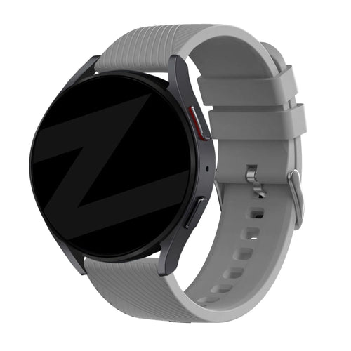 Bandz Oppo Watch X2 Silicone Strap 'Deluxe' (Grey)