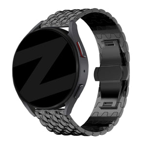 Bandz Suunto Vertical Steel Strap 'Dragon' (Black)