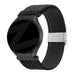 Bandz Samsung Galaxy Watch 5 44mm Woven Nylon Strap (Black)