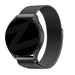Bandz Garmin Forerunner 570 - 47mm Milanese Loop Strap (Black)