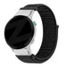 Bandz Garmin Quatix 5 / 6 / 7 Nylon Loop Strap (Black)