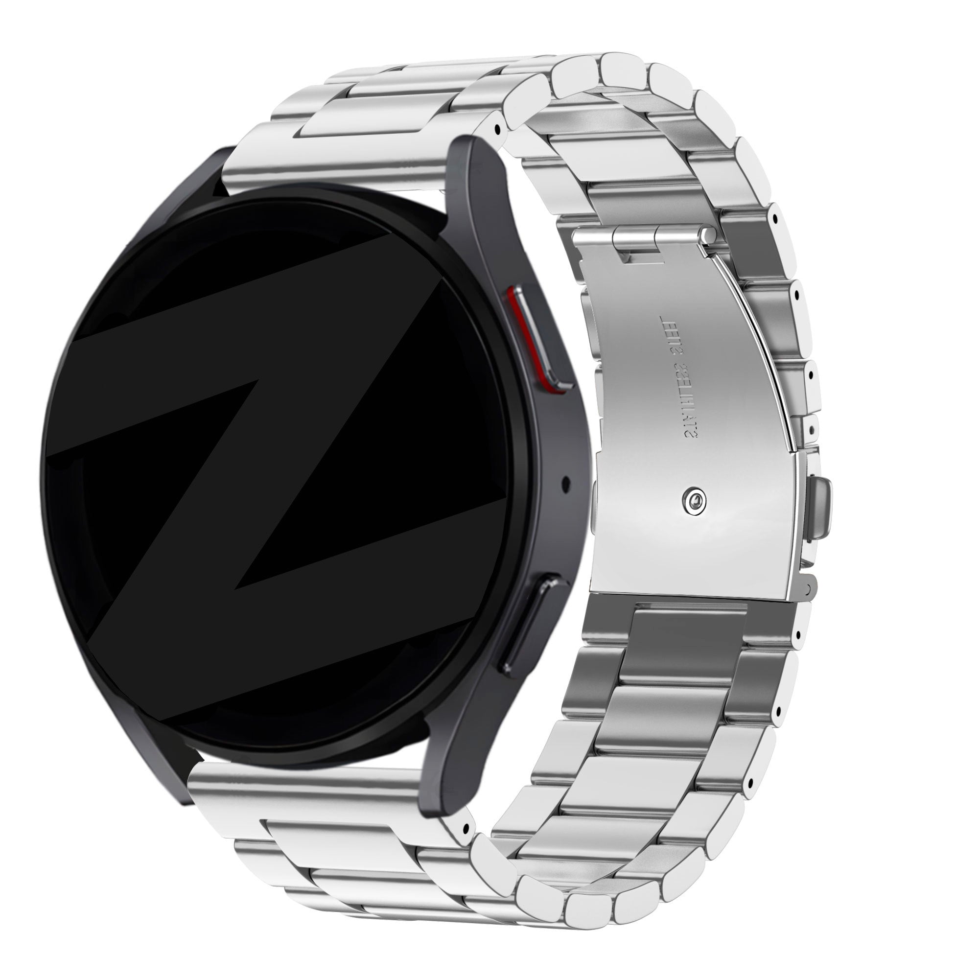 Bandz Garmin Vivomove Trend Steel Strap 'Classic' (Silver)