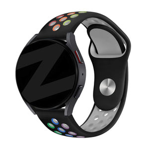 Bandz Coros Apex 42mm Sport Strap 'Deluxe' (Black/Colourful)