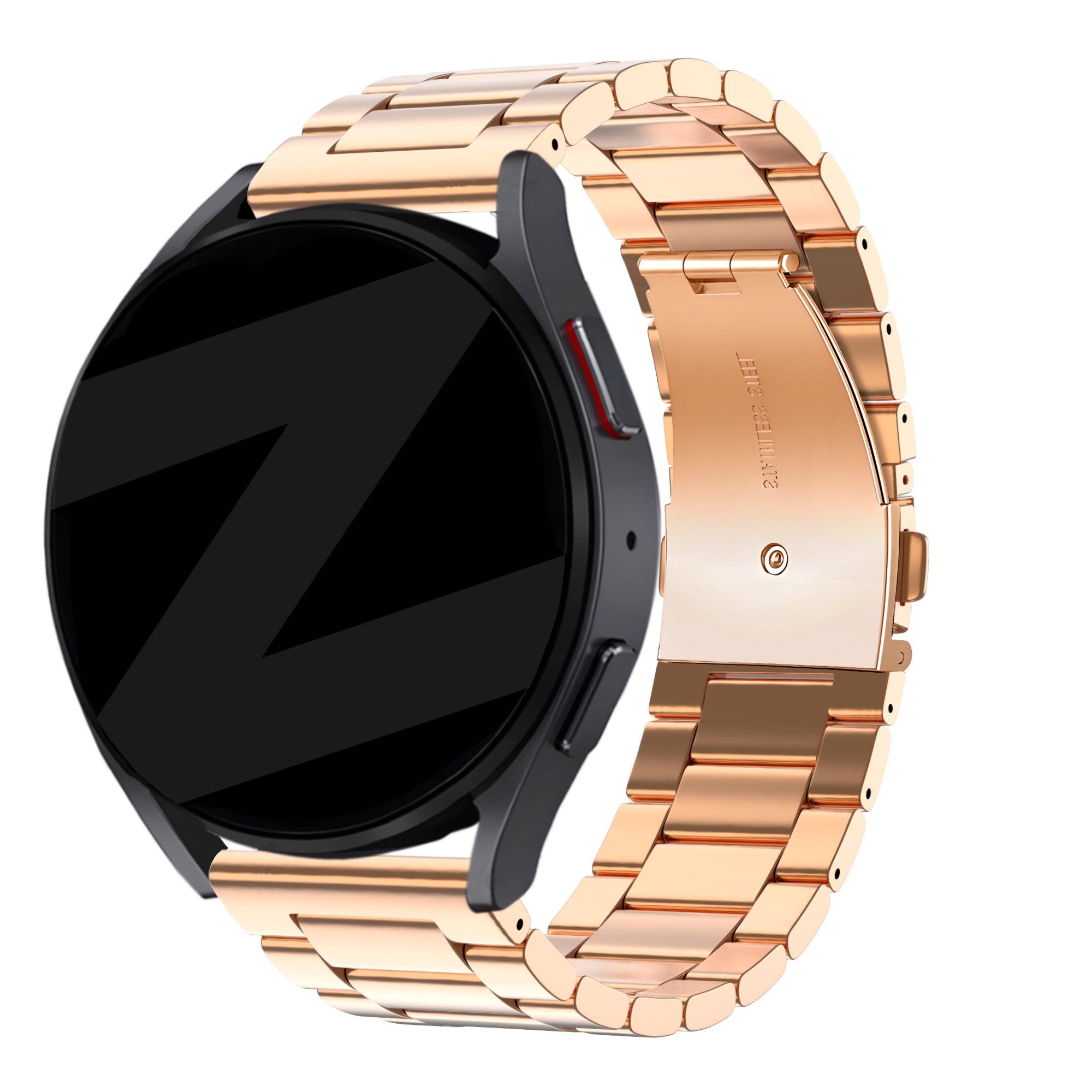 Bandz Garmin Vivoactive 3 Steel Strap 'Classic' (Rose Gold)