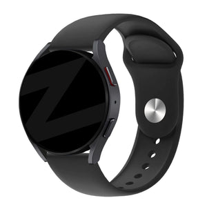 Bandz Oozoo Smartwatch 20mm Sport Strap 'Deluxe' (Black)