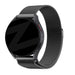 Bandz Withings Steel HR - 40mm Milanese Loop Strap (Black)