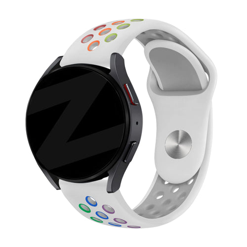 Bandz Coros Pace 2 Sport Strap 'Deluxe' (White/Colourful)