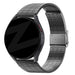Bandz Amazfit Bip 3 (Pro) Adjustable Steel Strap (Black)