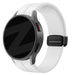Bandz Samsung Galaxy Watch 4 Classic 42mm Silicone Strap with D-Buckle (White)