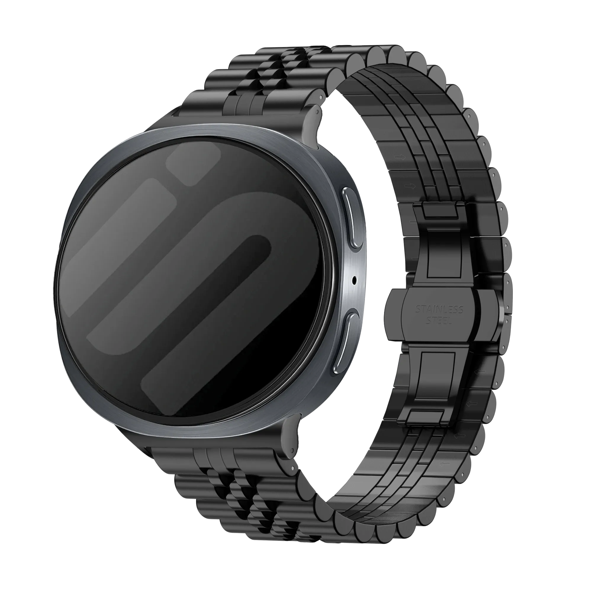 Samsung Galaxy Watch 8 - 40mm Jubilee Steel Strap (Black)