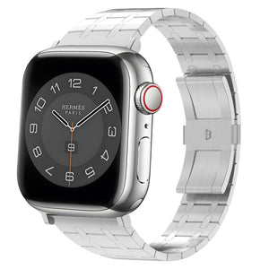 BALR Apple Watch Ultra Stainless Steel Strap (Silver)