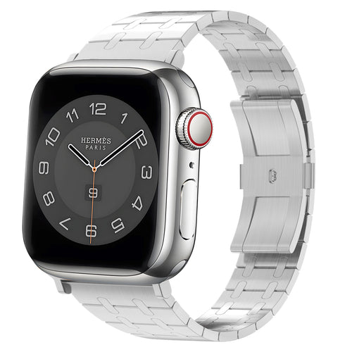 BALR Apple Watch Ultra Stainless Steel Strap (Silver)