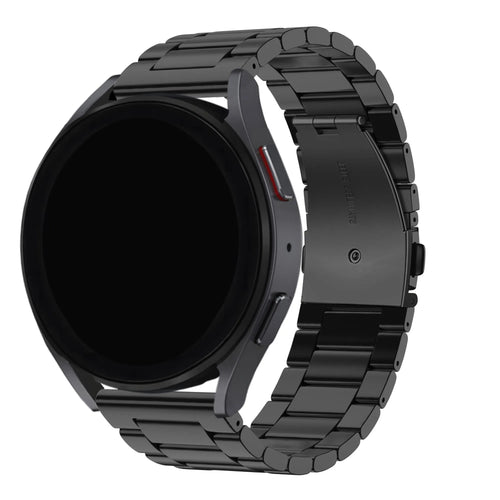BALR Polar Grit X Steel Link Strap (Black)