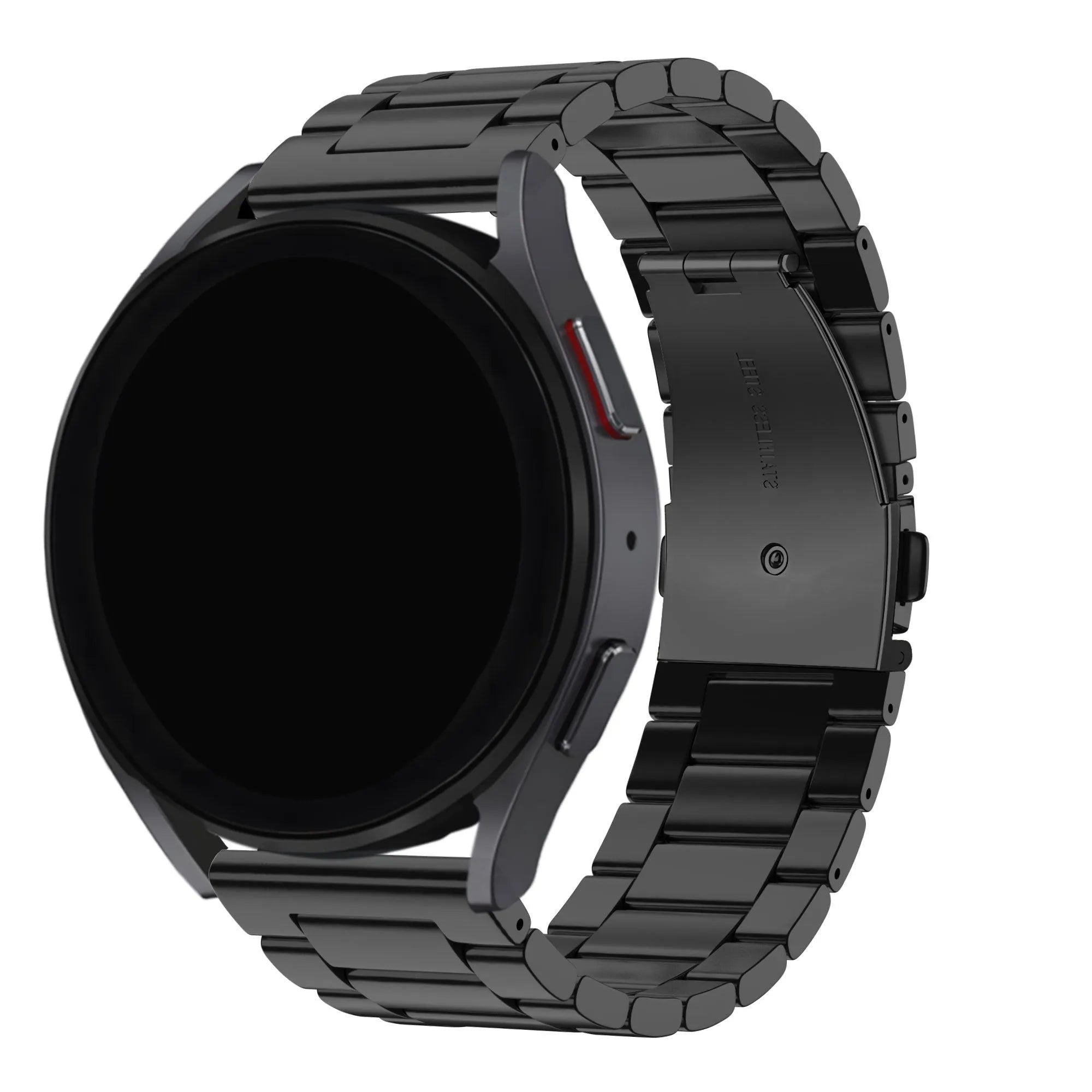 BALR Polar Grit X Steel Link Strap (Black)