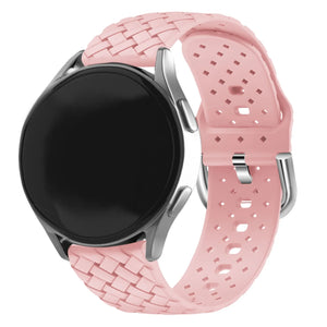 Amazfit GTR Mini Braided Silicone Strap (Pink)