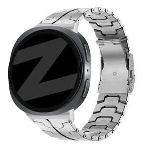 Bandz Samsung Galaxy Watch 8 - 44mm Titanium Strap 'Iron' (Silver)